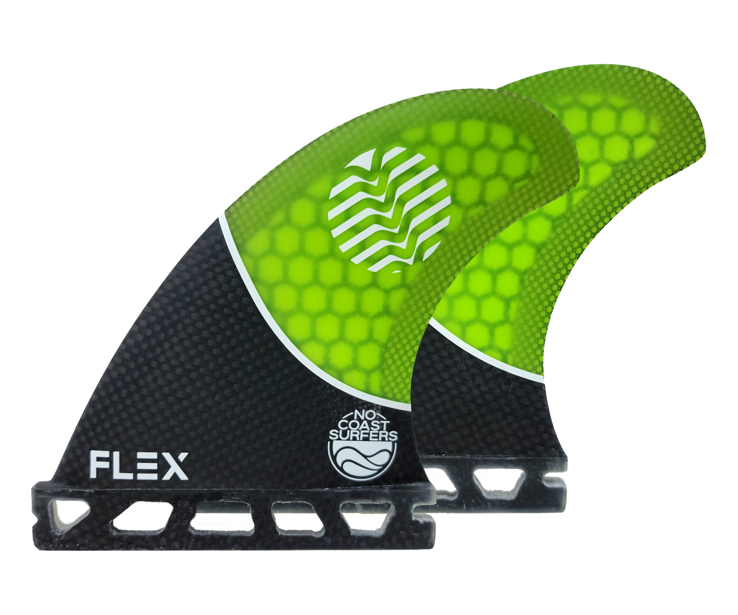 No Coast Surfers - FLEX - Dual Honeycomb Wakesurf Fin